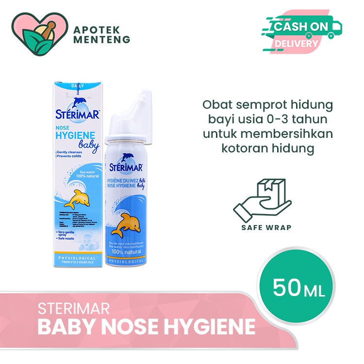 Jual Sterimar Baby Nasal Hygiene Spray 50 mL Semprotan Hidung Bayi