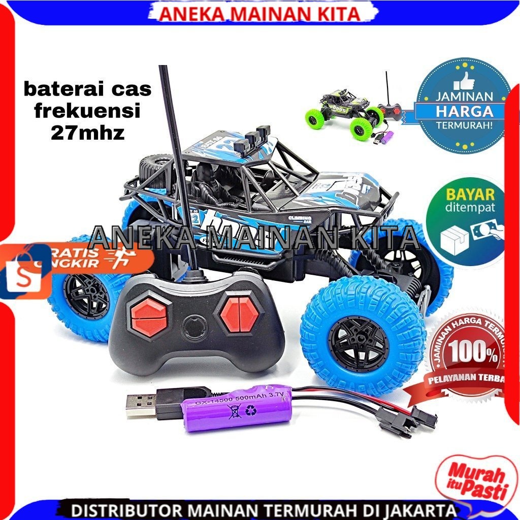 Jual BOJ012 PROMO RC Remote Control Mobil ROCK CLIMBER CRAWLER OFFROAD ...