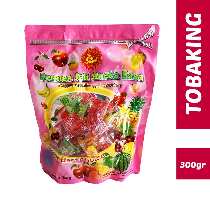 Jual Permen Jelly Aneka Rasa 300gr Jelly Candy IMLEK | Shopee Indonesia