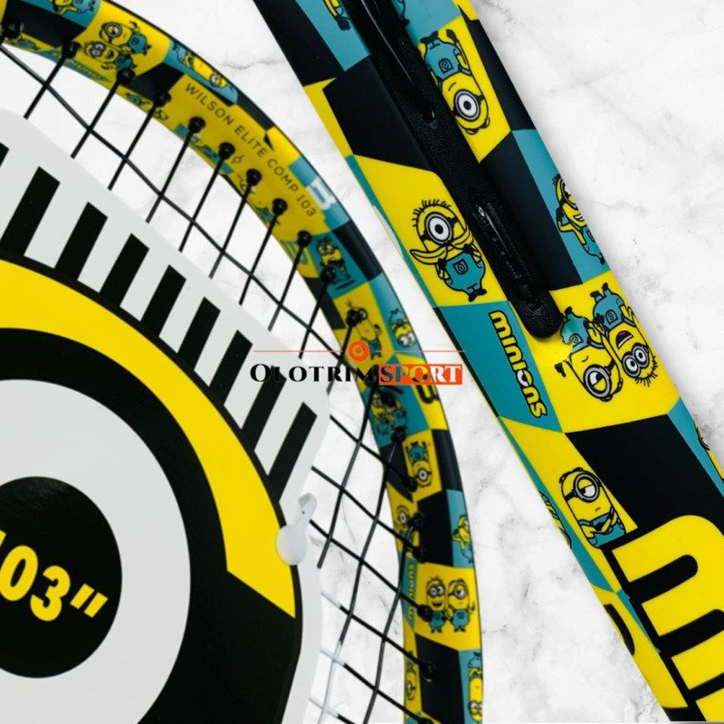 Jual Raket Tenis WILSON MINION 103 ADULT Tennis Racket 100% ORIGINAL ...