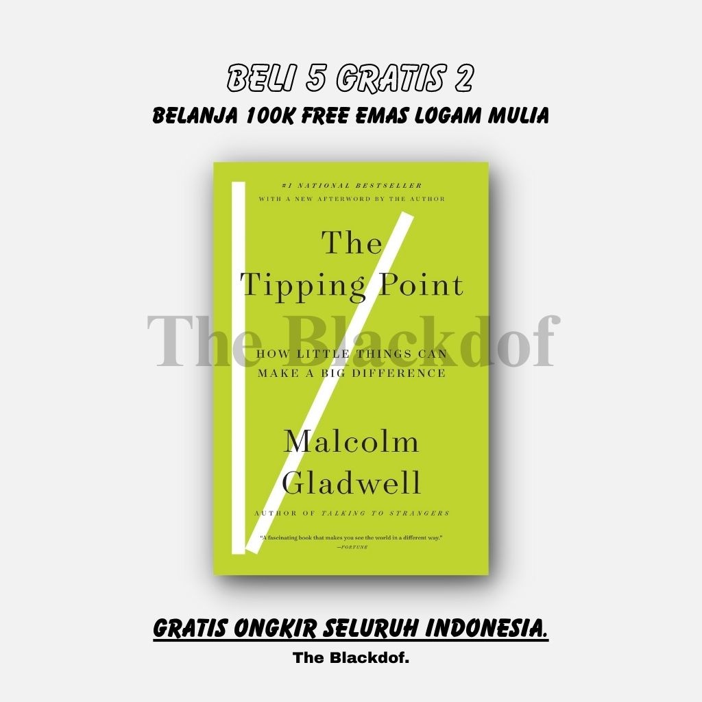Jual THE TIPPING POINT - MALCOLM GLADWELL (3108) | Shopee Indonesia