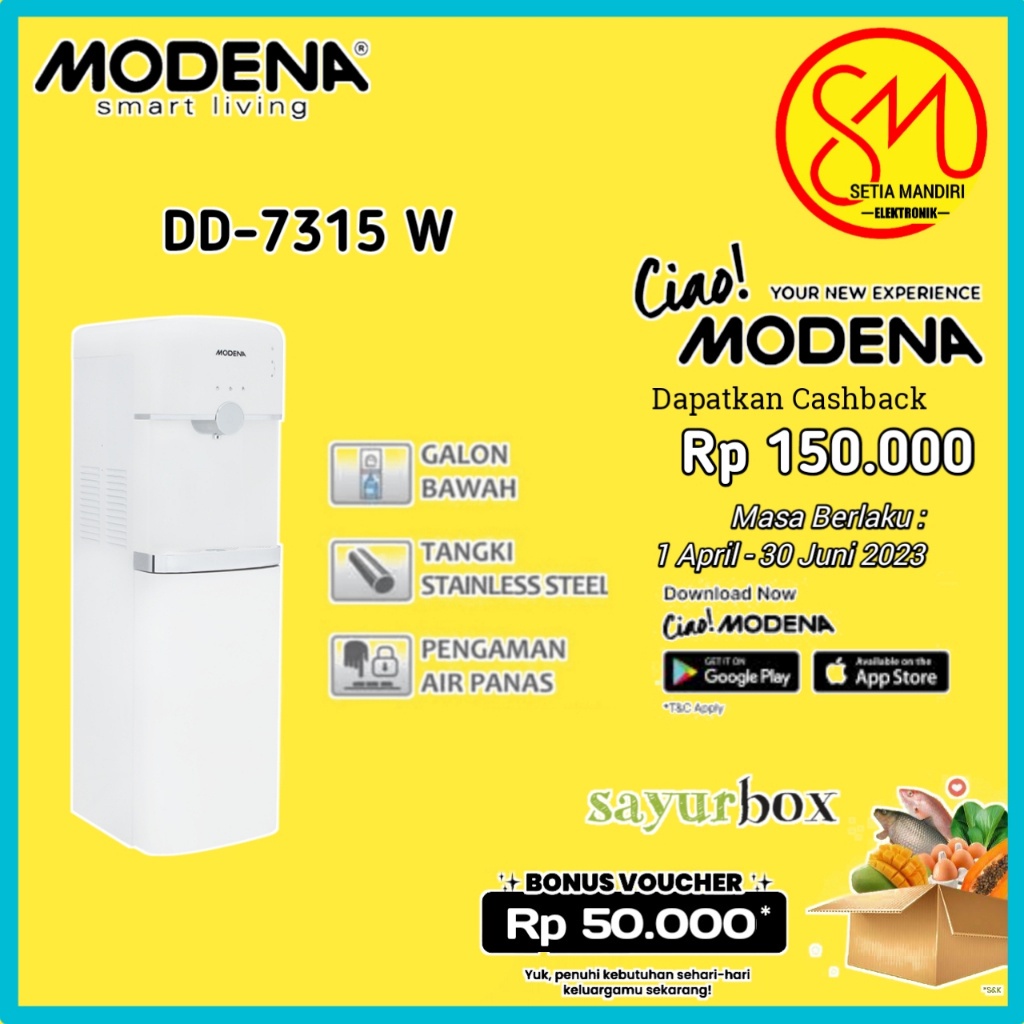 harga modena dispenser        
        <figure class=