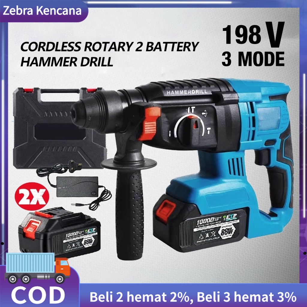 Jual Mesin Bor Listrik 13mm Bolak Balik Electric Drill Bor Beton Kayu