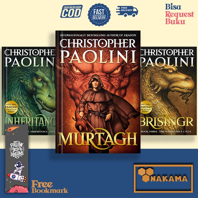 Jual The Inheritance Cycle series By Christopher Paolini by Eragon (English Version) Shopee