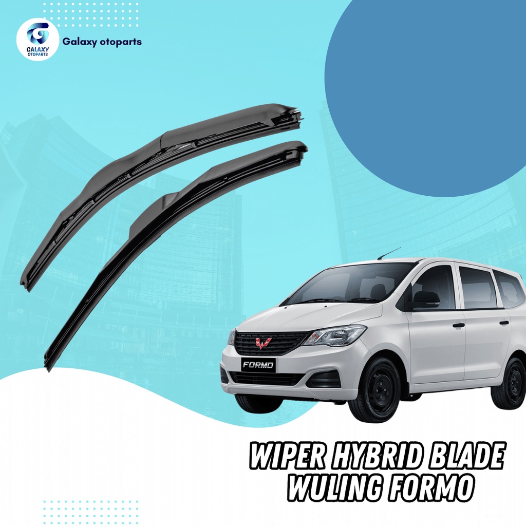 Jual Set Pcs Wiper Hybrid Blade Wuling Formo Model Hybrid Set Kiri Dan Kanan Tanpa