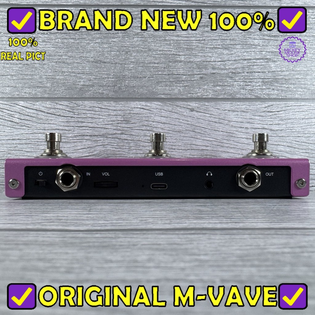 Jual Efek Gitar M-VAVE TANK-MINI Multi Effects Intelligent Processor ...