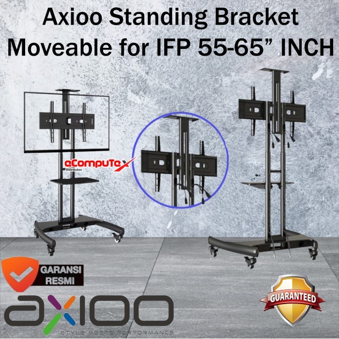Jual AXIOO STANDING BRACKET MOVEABLE FOR IFP 55