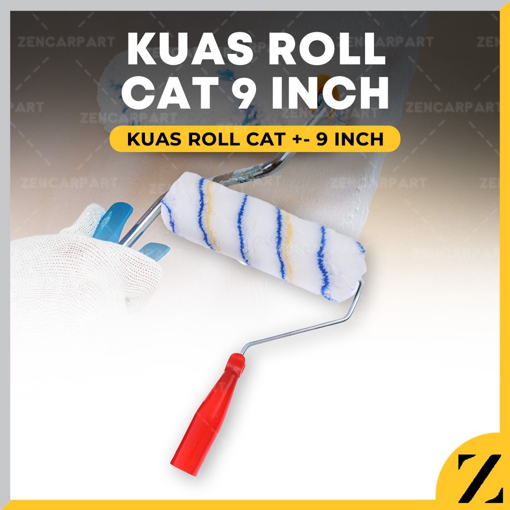 Jual Kuas Roll Cat Tembok Kuas Roll Kapal Inch Paint Roller Bulu In