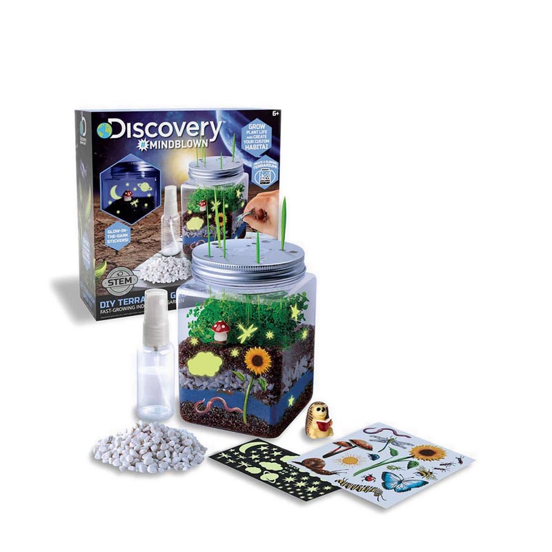 Jual Discovery Mindblown Kids DIY Terrarium Grow Kit Shopee Indonesia