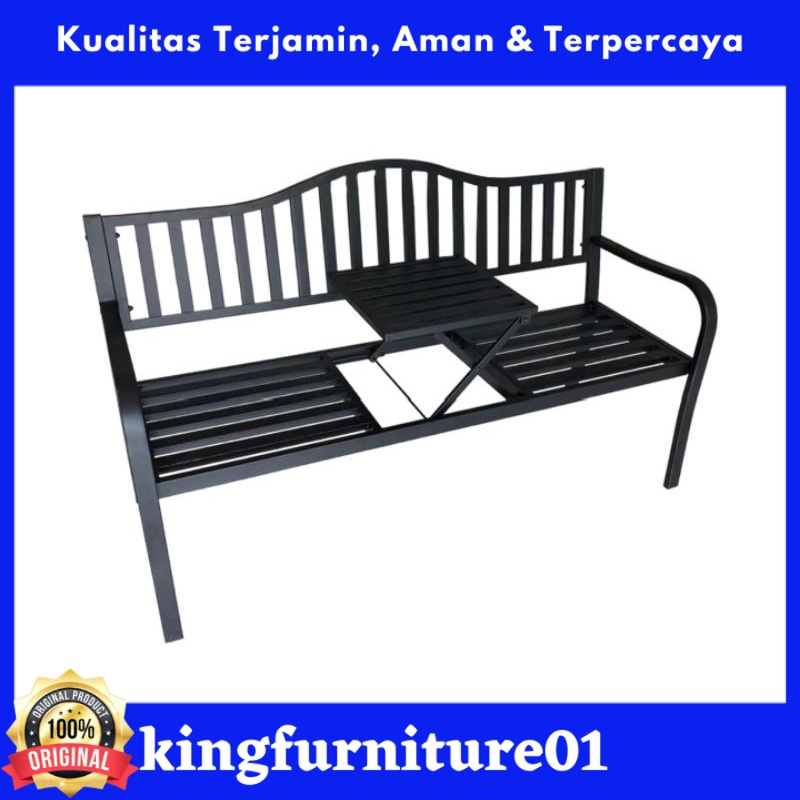 Jual Soleil Chartham Kursi Taman - Hitam/kursi/bangku/furniture ...