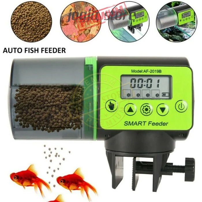 Jual Auto Fish Food Timer Dispenser Makanan Ikan Aquarium Feeder ...