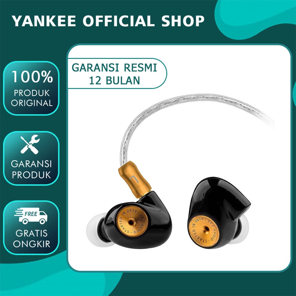 Jual EPZ Q5 Earphone HIFI Ceramic Carbon Nano Moving Coil In Ear ...