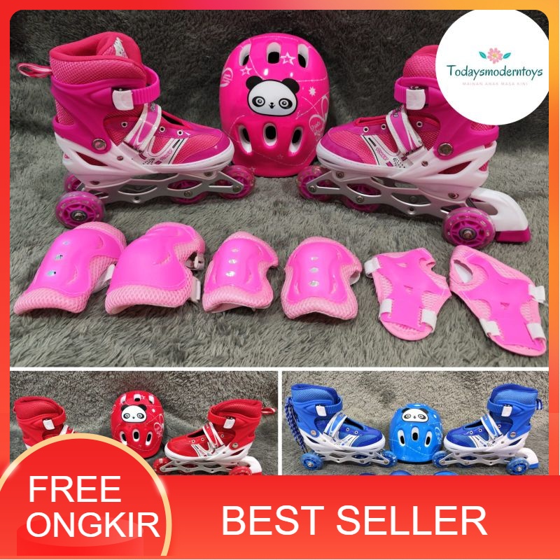 Jual BEST SELLER PROMO !!! SEPATU RODA ANAK POWER INLINE SKATE / BISA ...