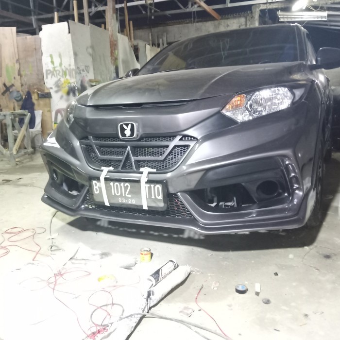 Jual bumper bodykit hrv body kit honda hrv type r bemper Shopee Indonesia
