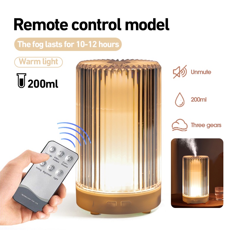 Lamp Jubapoz LED 3D Print Decor Star Lamp, 200ML Cool Mist Humidifier with 2 Working , 3 Colors Saturn Bedside Lamp with Stand for Gifts Room Decor