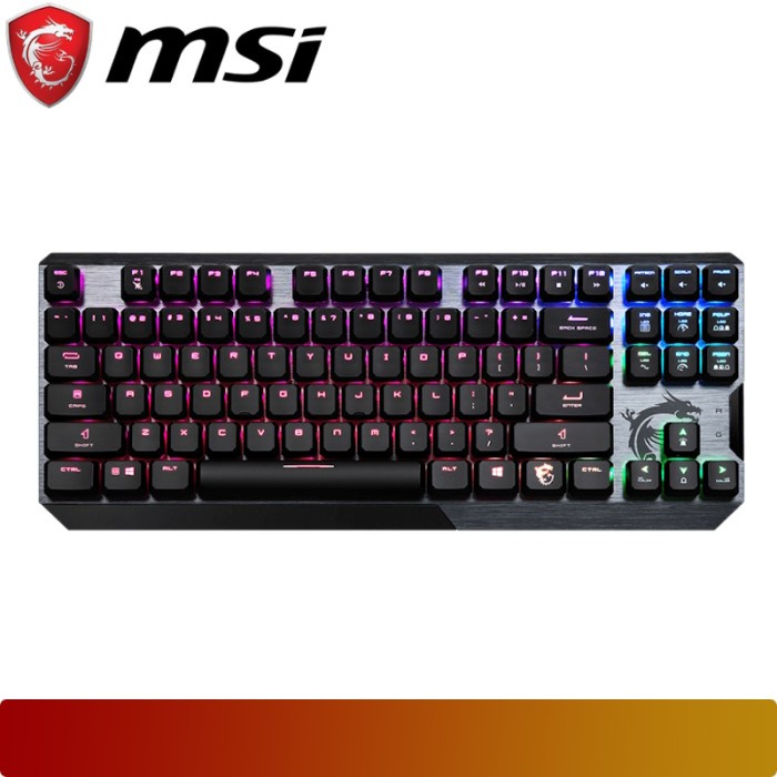 Jual MSI VIGOR GK50 LOW PROFILE TKL | Compact Tenkeyless Design ...