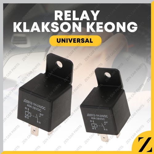Jual RELAY KLAKSON KAKI 4 12V/30A BISA UNTUK MOTOR MOBIL Shopee Indonesia