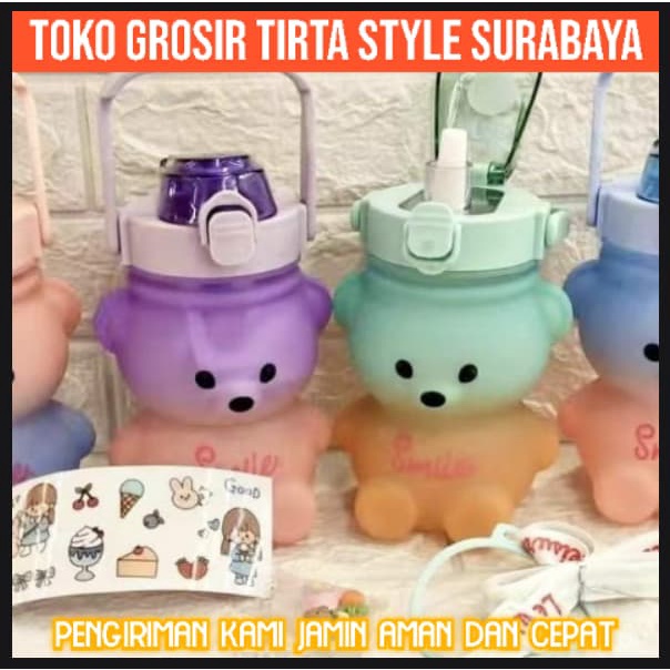 Jual TS37 Botol Smile Bear Gradasi Realpict - GRADASI TIRTA | Shopee ...