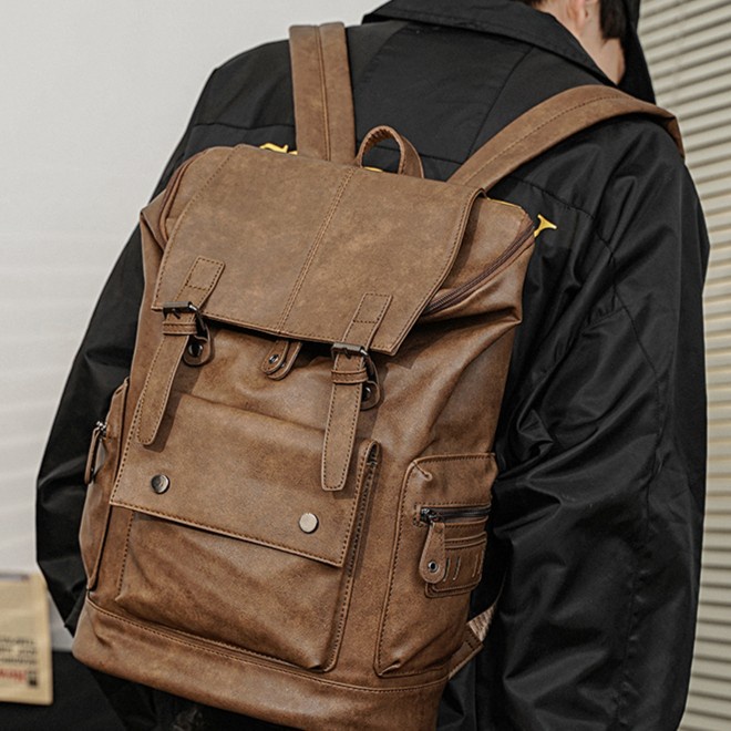 Jual LEATHER CONCEPT Tas Ransel Kulit Pria Tas Backpack Pria Tas Kulit