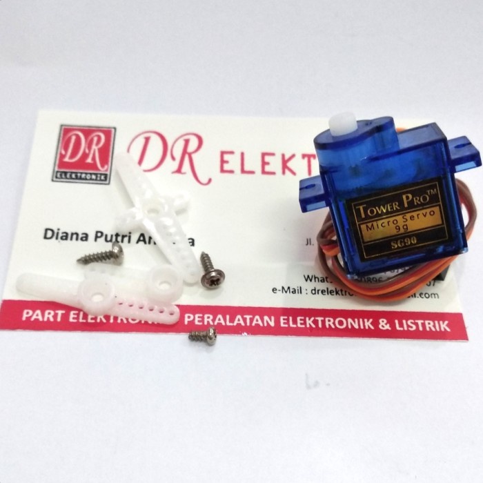 Jual Motor Servo Towerpro SG90 g90 SG 90 micro tower pro arduino 360 ...