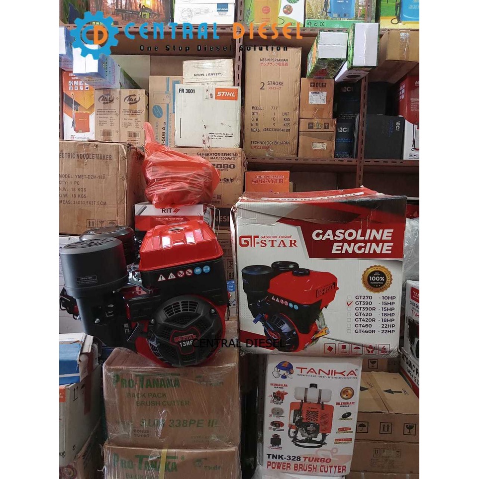 Jual Central Diesel - Mesin penggerak/ Gasoline engine GT Star GX390 15 ...