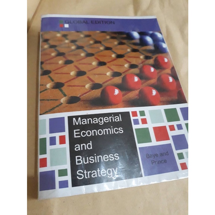 Jual Buku Managerial Economics And Business Strategy 8th Edition MM UGM ...