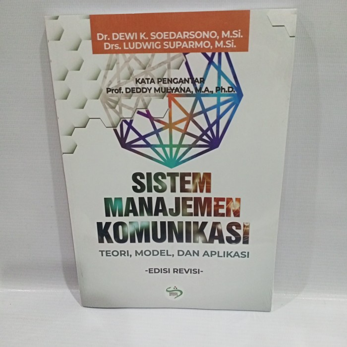 Jual Buku Sistem Manajemen Komunikasi Teori Model Dan Aplikasi Edisi ...