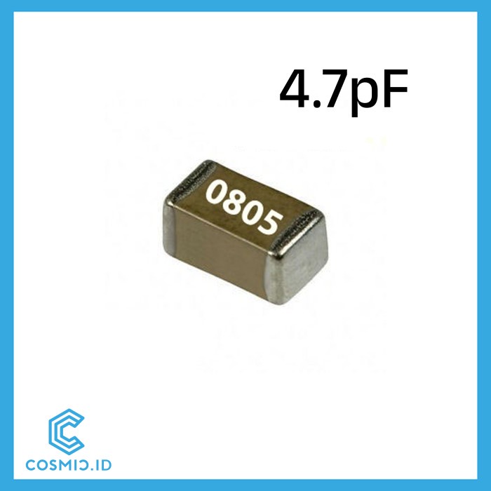 Jual Capacitor 4.7pF 4.7 pF 0805 Kapasitor picoFarad SMD | Shopee Indonesia