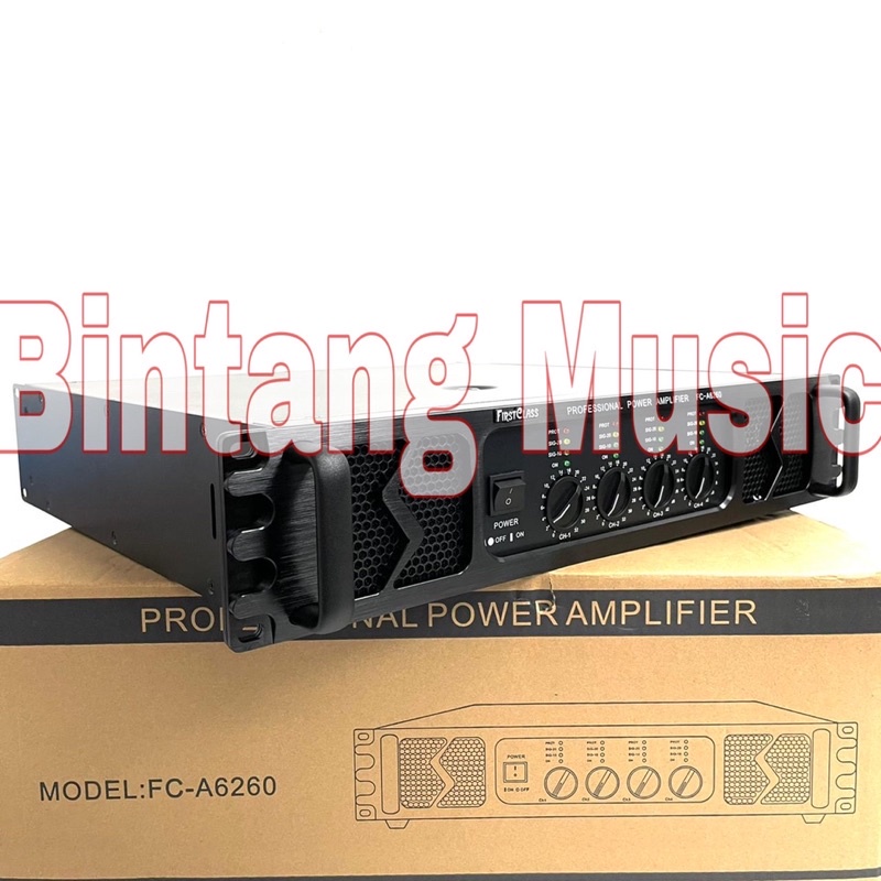 Jual Power Amplifier Firstclass FC A6260 Original firstclass fc a6260