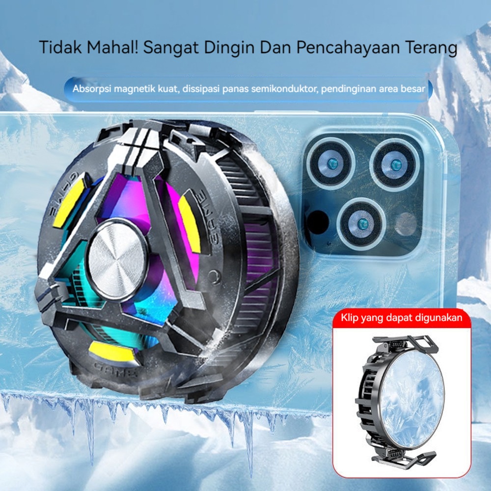 Jual [COD]Oaktree Funcooler GT29 Heatsink Radiator Fan Cooler Tablet ...
