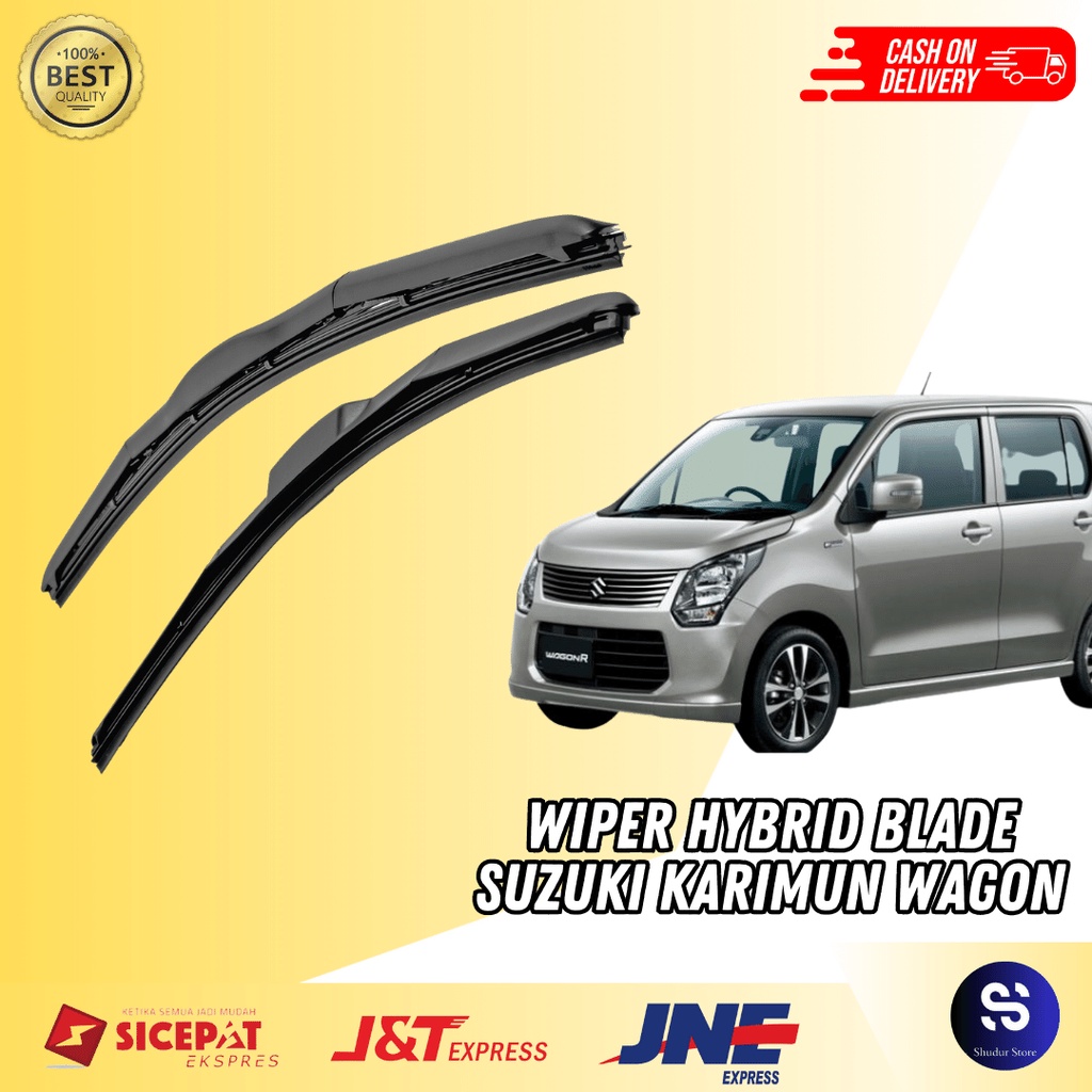 Jual Wiper Hybrid Blade Suzuki Karimun Wagon R - Desain Model Hybrid 1 ...
