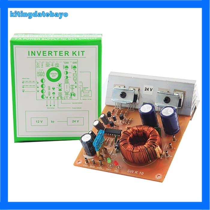 Jual Kit Inverter 24 Volt Ct Input 12 Volt Converter Dc To Ct Bell Bgr ...
