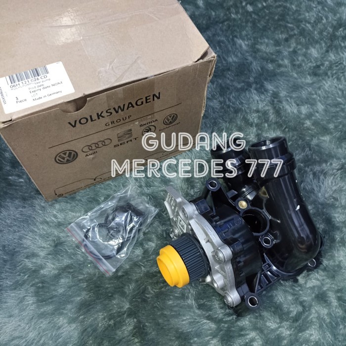 Jual WATERPUMP RUMAH THERMOSTAT AUDI A4 B8 Q5 VW GOLF MK6 GTI ORIGINAL