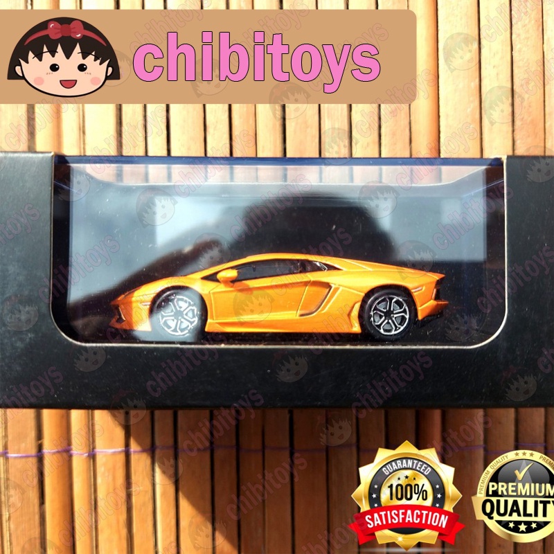 Modèle Réduit Kyosho 1/64 Lamborghini Aventador LP700-4 Blanche – Import Japon – Collection Next, Neuve