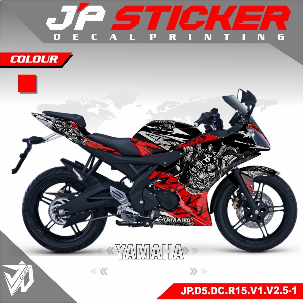 Jual Decal Sticker R15 V1 atau V2 - Dekal Stiker full body R15 V1 atau ...