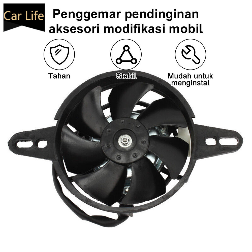 Jual Motorcycle Radiator Fan Kipas Radiator DC 12V 12cm Trail Adventur ...