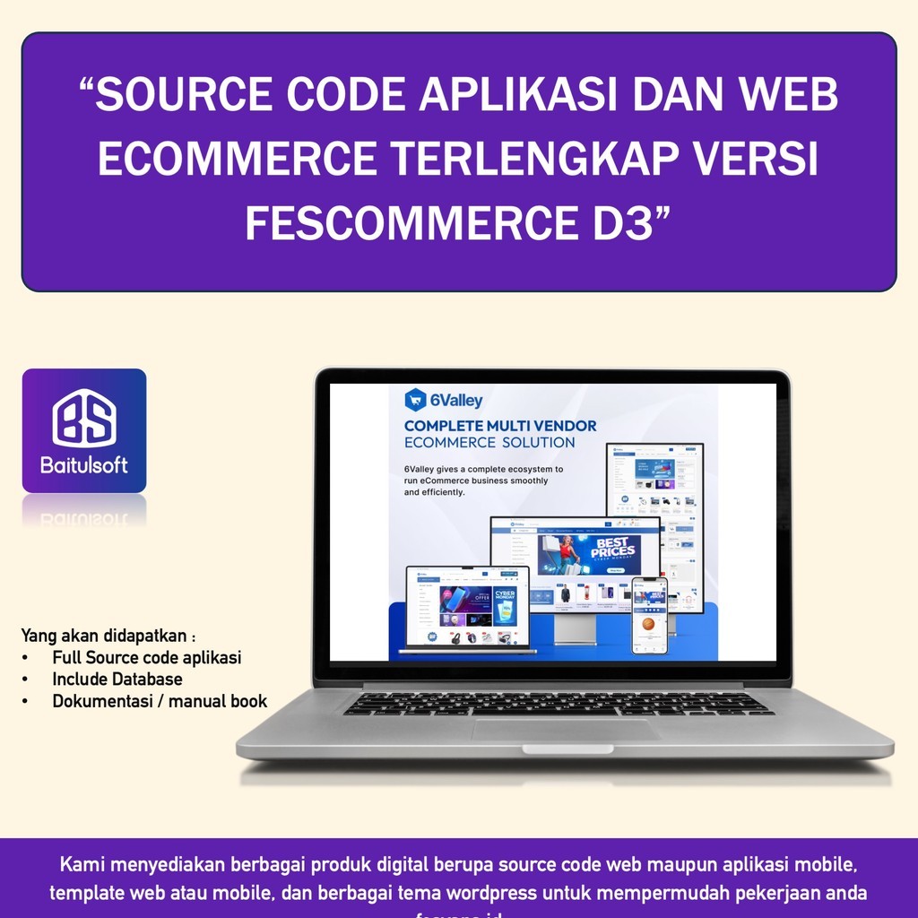Jual SOURCE CODE APLIKASI DAN WEB ECOMMERCE TERLENGKAP VERSI ...