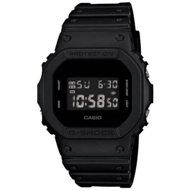 Jual Jam Tangan Pria Wanita Casio G Shock Gls Dw5600 Full Black Strab