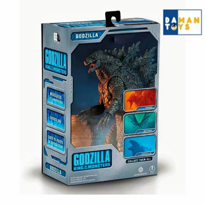 Jual Action Figure Neca Godzilla Mainan King Of Monster Gozila 2019 ...