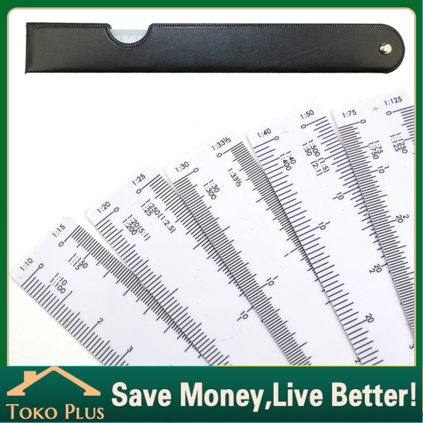 Jual Penggaris Pengukur Desain Lipat Penggaris Baju T-Shirt Ruler ...