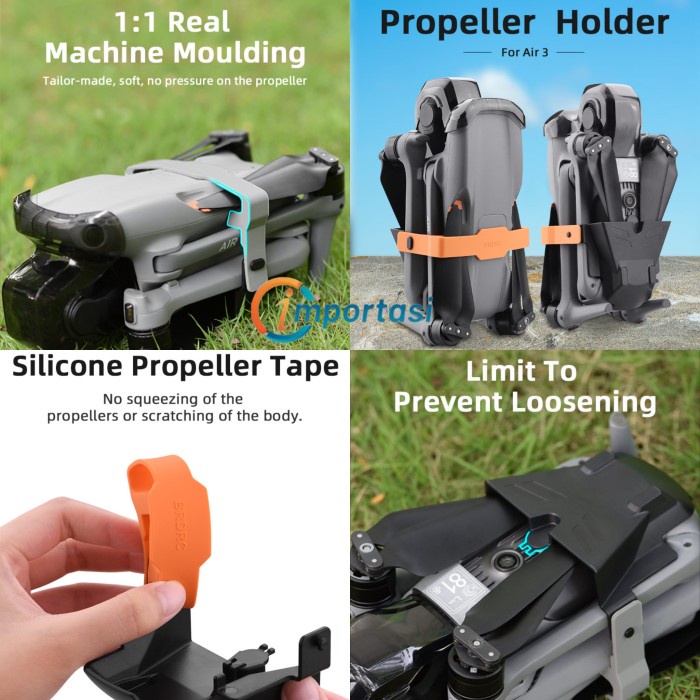Jual Propeller Holder Stabilizer DJI AIR 3 3S Protector Baling Fix ...
