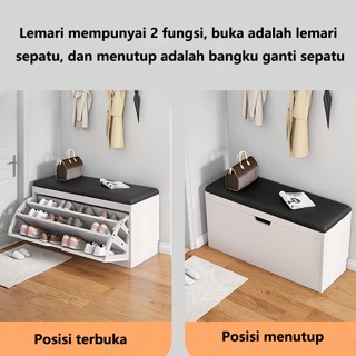 Jual Lemari Sepatu Susun Minimalis Rak Sepatu Duduk Sofa Lemari Sepatu Kayu Shopee Indonesia