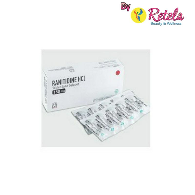 Jual RANITIDINE 150MG 1 STRIP 10 TABLET | Shopee Indonesia