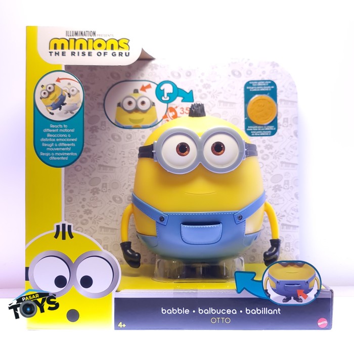 Jual Minions The Rise Of Gru Babble Otto Mattel Interactive Toy ...