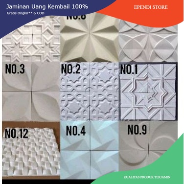 Jual roster loster bata tempel,ornamen tempel | Shopee Indonesia