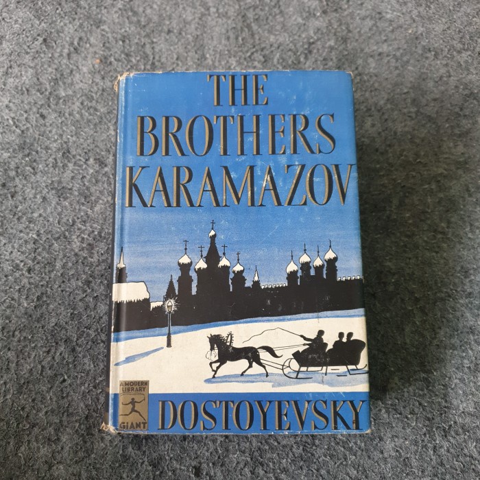 Jual THE BROTHERS KARAMAZOV FYODOR DOSTOYEVSKY THE MODERN LIBRARY