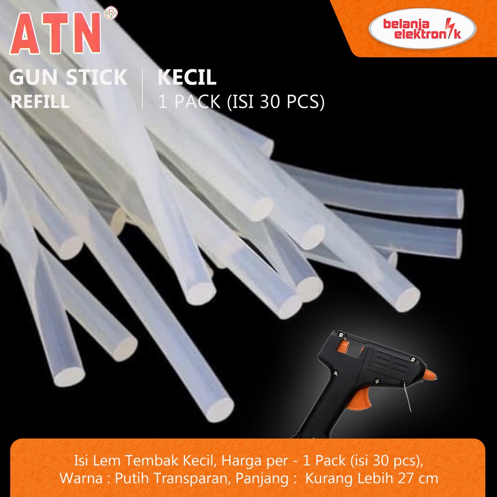 Jual Atn Isi Lem Tembak Glue Gun Stick Refill Lem Lilin Kecil