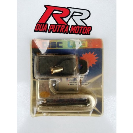 Jual disc disk lock kunci konci gembok motor universal anting maling ...