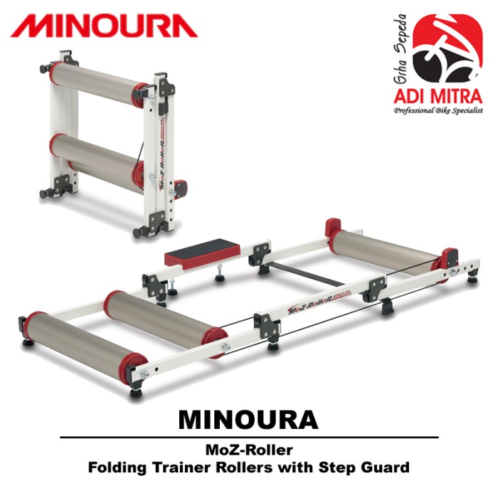 Live Roll R800 YBR] Minoura Moz Roller Folding Trainer Rollers