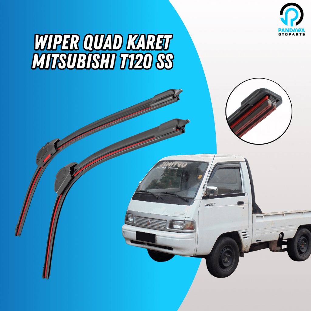 Jual Wiper Quad Blade Mitsubishi T Ss Pickup Wiper Lapis Karet